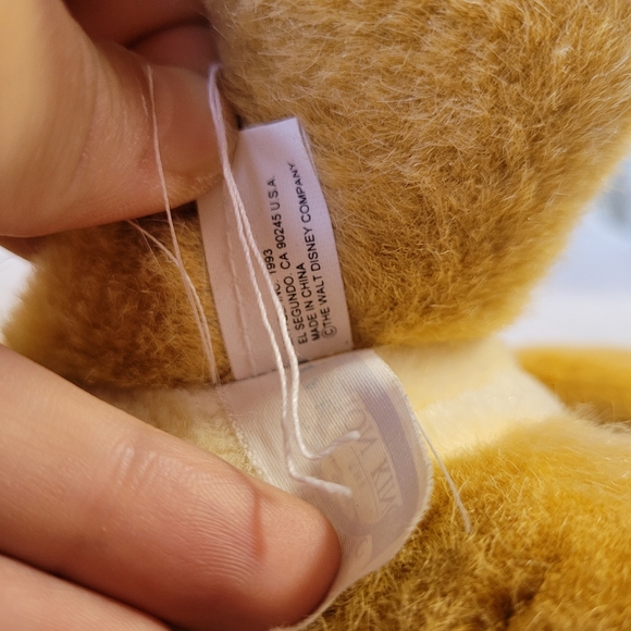 1993 Lion King 14" Mufasa Adult Simba Plush Stuffed Animal Toy Mattel Disney - Picture 8 of 9